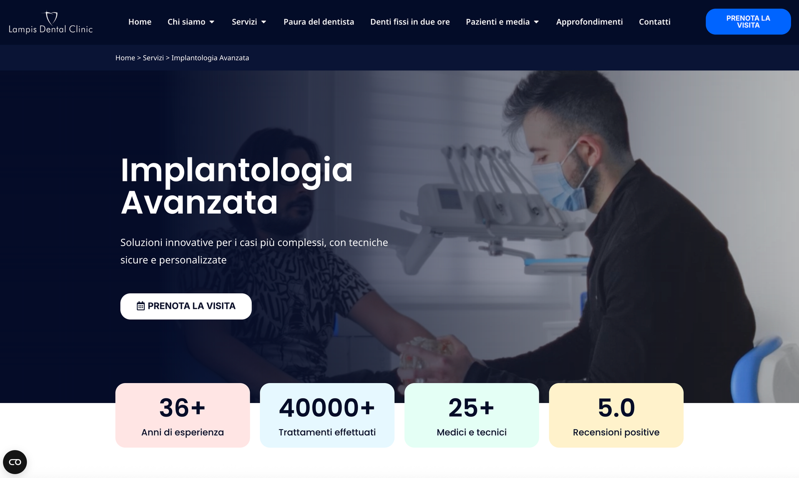 Scheda Trattamento Lampis Dental Clinic